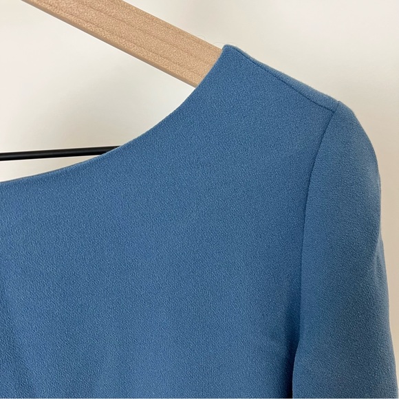 NWT Alexia Admor Boatneck Flutter Sleeve Fit N Flare Dress Size 8 - Picture 3 of 9